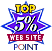 Top 5% of all Web Sites
